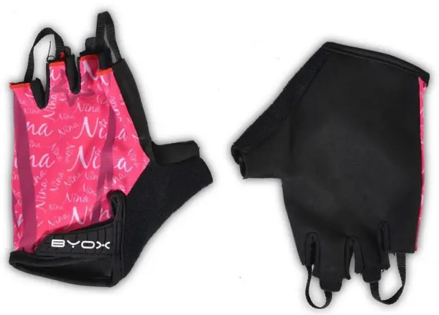 Γάντια ποδηλάτου Nina Byox Pink 3800146226565 - S