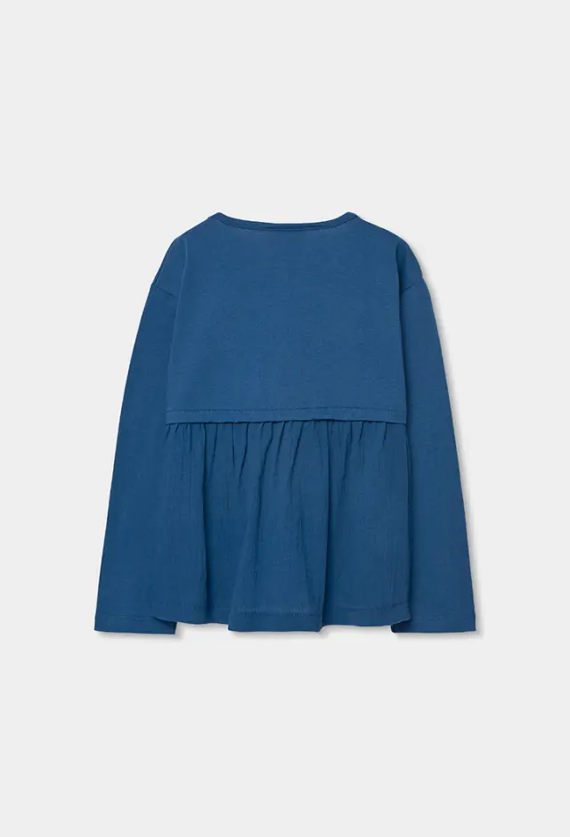Boboli Knit t-shirt μακρυμάνικο για κορίτσι 323008-2610 2