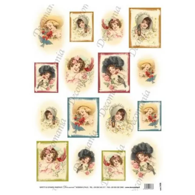 Ριζόχαρτο Decomania για Decoupage 30Χ40cm