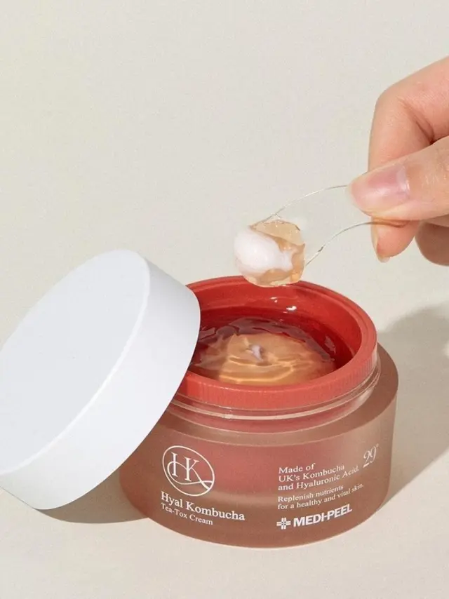 Medi-peel  Hyal Kombucha Tea Tox Cream – Διφασική Ενυδατική Κρέμα με Προβιοτικά 50ml 3