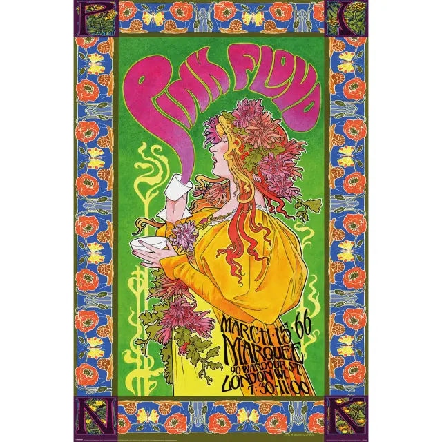 Αφίσα Pink Floyd (Marque 1966) 61x91,5εκ - PP35188