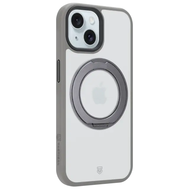 Tactical MagForce Hyperstand Cover for Apple iPhone 15 Light Grey 2