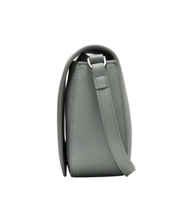 Calvin Klein - Γυναικεία Τσάντα Ώμου Daily Saddle K60K611679-PEB Γκρι 2
