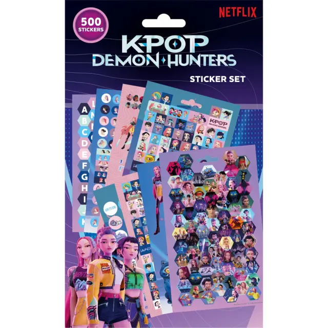 Αυτοκόλλητα Σετ 500Τμχ K-Pop Demon Hunters -PS2510684