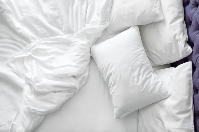 Beauty Home Παπλωματοθήκη Ξενοδοχείου μονή Lucid Art Ε1035 Percale CVC 80%Cot-20%Pol 160x240+40 Λευκό