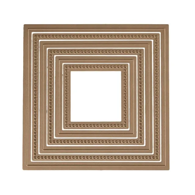 Μήτρες Spellbindels, Hemstitch Squares, σετ 6 τεμ.