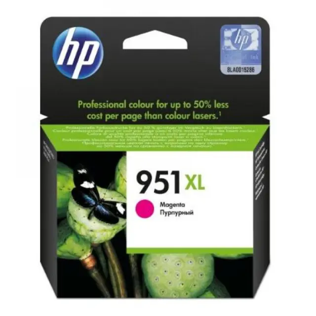 HP 951XL Γνήσιο Μελάνι Εκτυπωτή InkJet Ματζέντα (CN047AE)