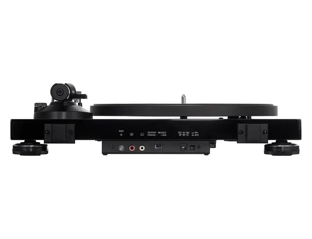 Πικάπ Audio Technica AT-LPW50BP με belt drive, προενισχυτή, ταχύτητες 33-1/3, 45 RPM και σύνδεση RCA - Black 3