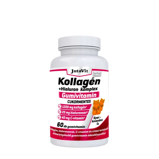 JutaVit Collagen + Hialuron Complex Sugar Free Gummy