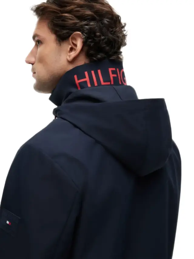 TommyHilfiger ανδρικό μονόχρωμο τζάκετ MW0MW44299-1 2