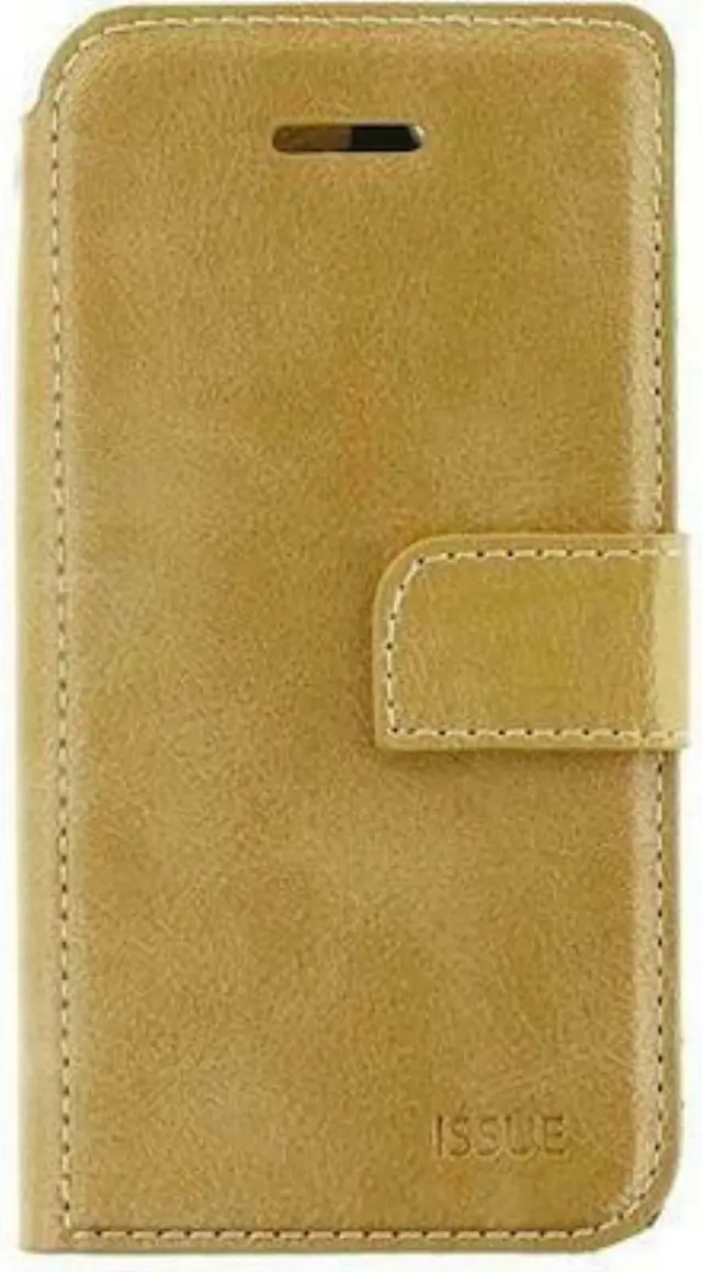 Book Case Θήκη Βιβλίο Mε Δυνατότητα Stand Για Huawei Honor 50 Lite- Gold