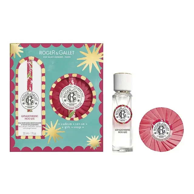 Roger&Gallet | Promo Gingembre Rouge Wellbeing Fragrant Water 30ml & Σαπούνι 100g | 1σετ