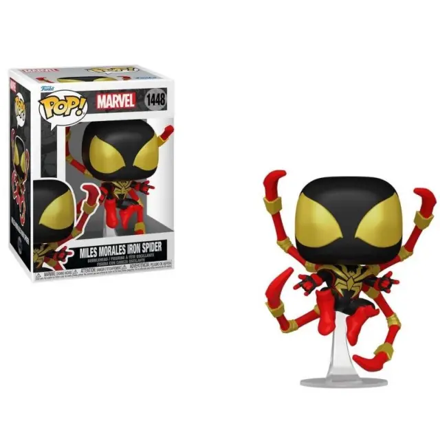 Φιγούρα Funko Pop! Marvel: Spider-Man - Miles Morales Iron Spider* #1448 Bobble-Head