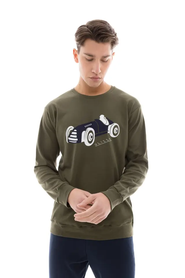 WN-M119 - Forest - PIJAMA T-SHIRT RACE NOS 3