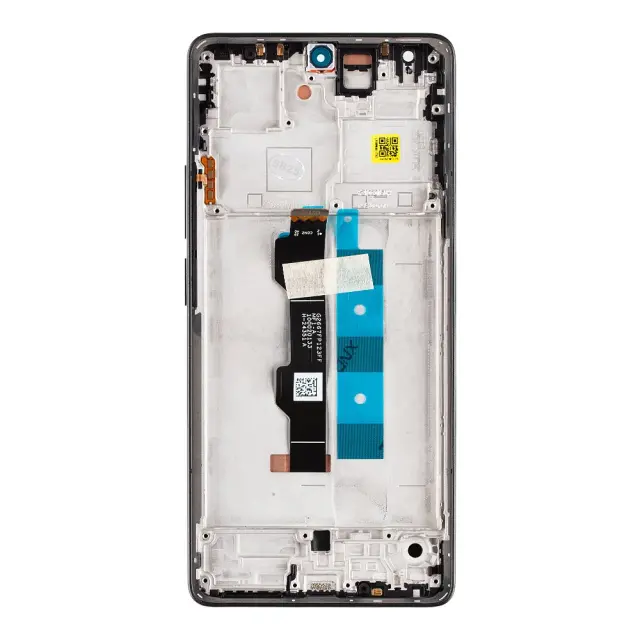 LCD Display + Touch Unit + Front Cover for Poco M6 Pro 4G Black (Service Pack) 2