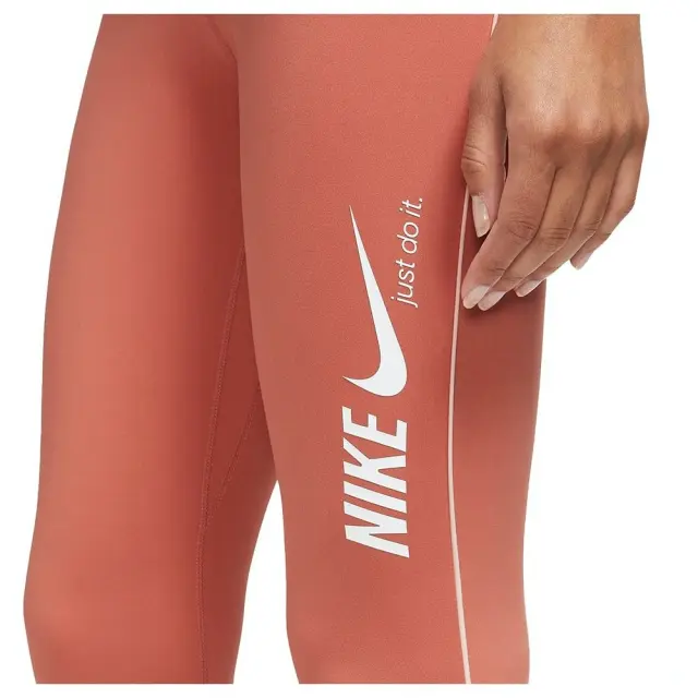 Nike Dri-FIT One 7/8 Tight (DM7272-827) - Κοραλί 3