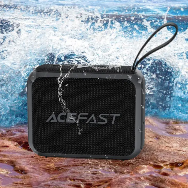 Φορητό Ηχείο Wireless Acefast K4 Go v5.4 TWS 5W 900 mAh IPX7 Μαύρο 2