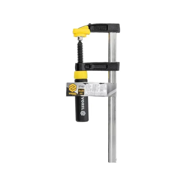 Vorel 37102 Σφιγκτήρας Τύπου F με Μέγιστο Άνοιγμα 200mm 3