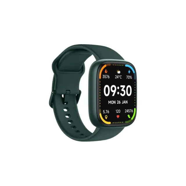 Smartwatch Maxcom Ecowatch 6 1.83" 300 mAh IP68 με Δυνατότητα Κλήσεων Green 2