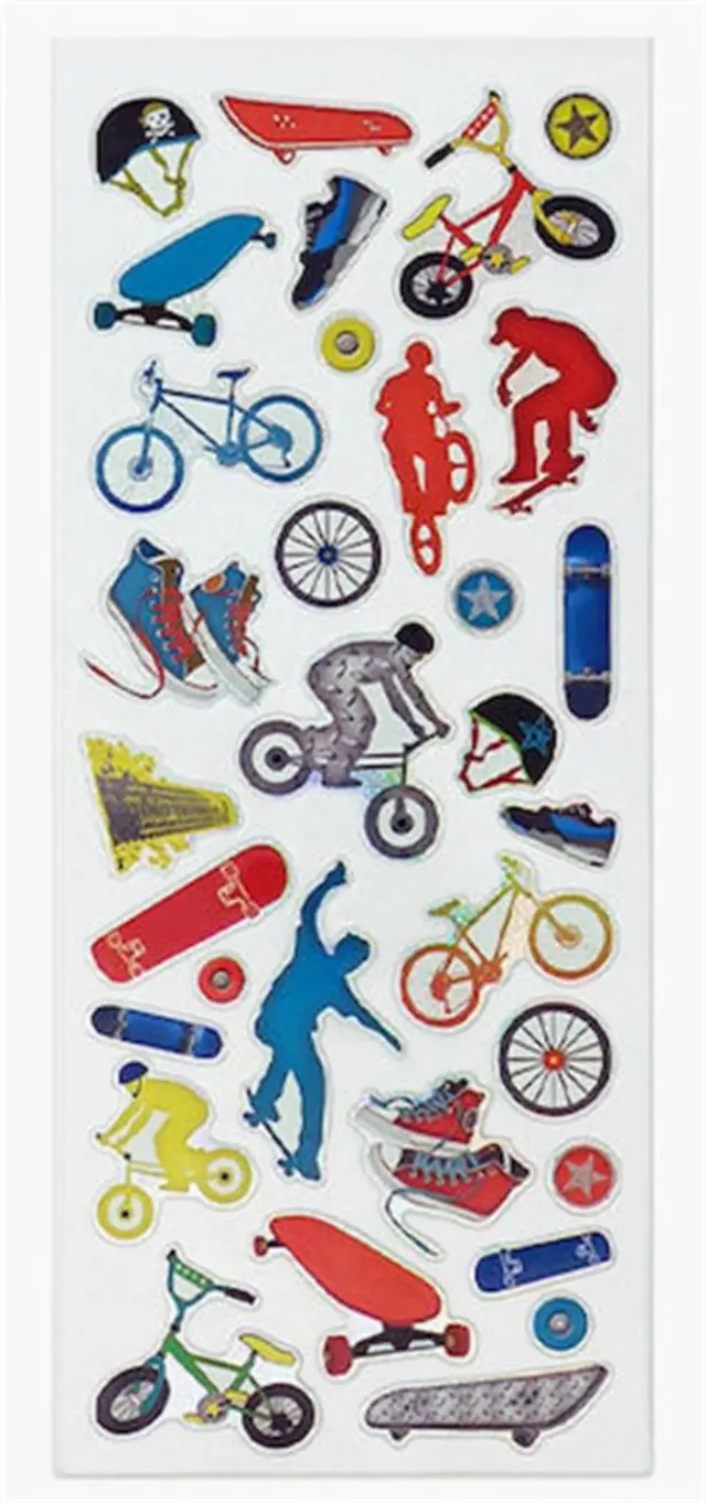 Αυτοκόλλητα BMX & Skateboard 31x11cm / 832 (Exas Paper)