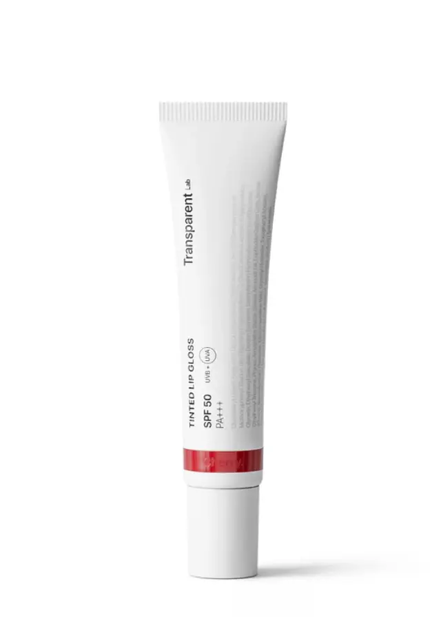 Niche Beauty Lab Transparent Lab Tinted Lip Gloss Cherry - Ενυδατικό βάλσαμο χειλιών Κεράσι με χρώμα και SPF50 15ml