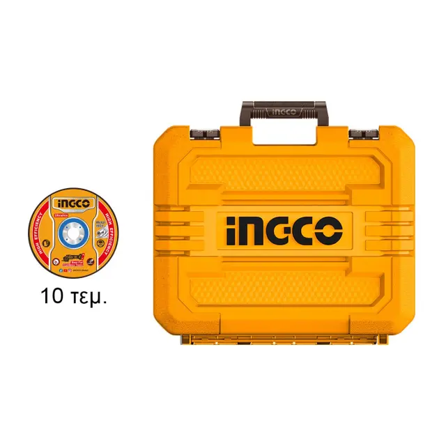 ΓΩΝΙΑΚΟΣ ΤΡΟΧΟΣ ΜΠΑΤΑΡΙΑΣ 2X5AH 20V LI-ION INGCO CAGLI2120272E 2