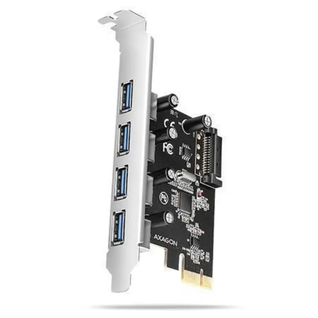 Axagon PCEU-430RS PCIe Card with USB 5Gbps Ports (8595247908582)