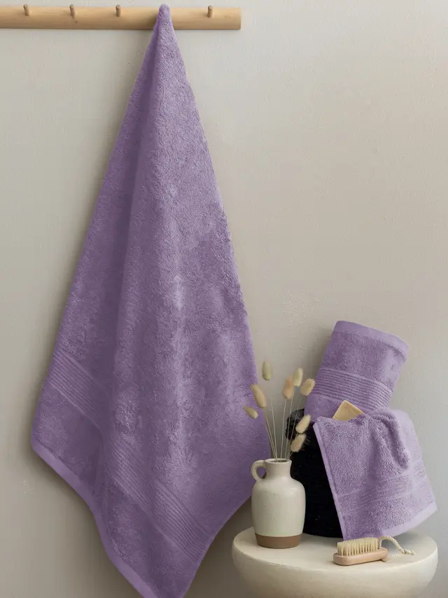 Σετ Πετσετες Towels Collection VINS Σετ Πετσέτες (30x50, 50x100, 70x140) LILAC