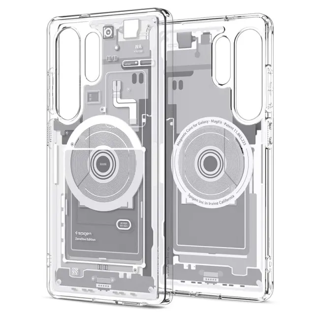 Spigen Ultra Hybrid MagSafe, zero one white - Samsung Galaxy S25 Ultra