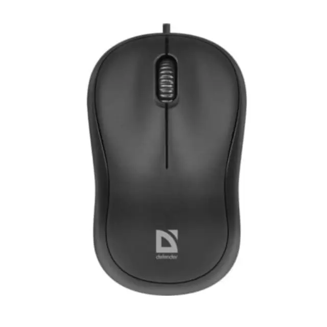 DEFENDER MS-759 PATCH WIRED OPTICAL MOUSE 1000dpi ΜΑΥΡΟ
