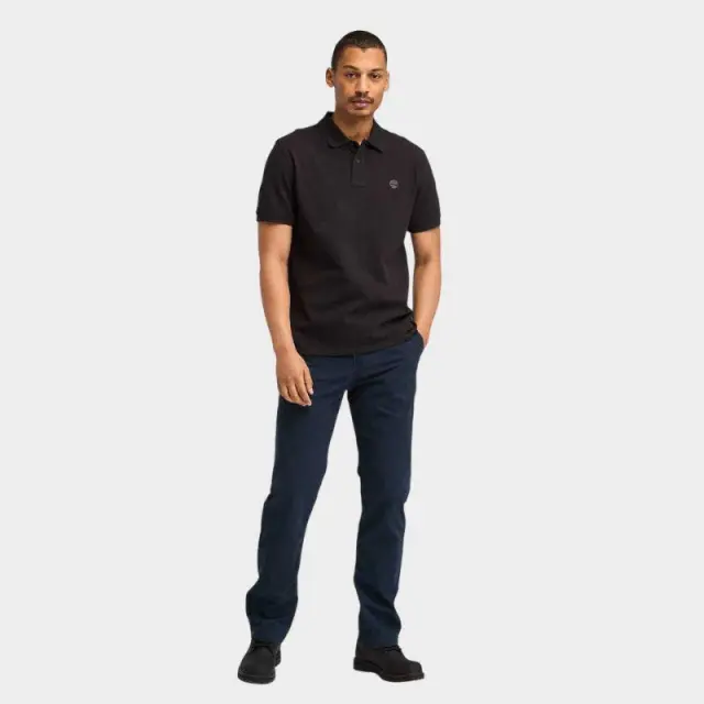Timberland - Ανδρικό T-shirt Polo με Λογότυπο TB0A6VDP-001 Μαύρο - XL 2