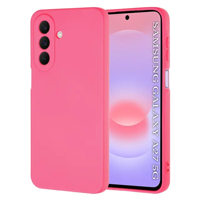 Techsuit® -SoftFlex Θήκη για Galaxy A27 5G -Hot Pink.