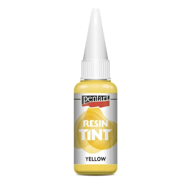 Μελάνι Resin Tint Pentart, Κίτρινο 20ml