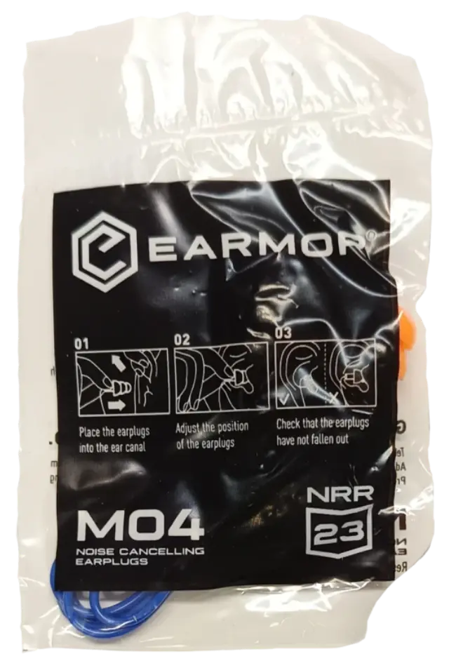 EARMOR M04 Ζεύγος Ωτοασπίδες Σιλικόνης με σχοινάκι 10 Τεμάχια 2