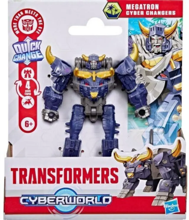 Hasbro Transformers Cyberworld Megatron Cyber Changers Action Figure (G1043) 2