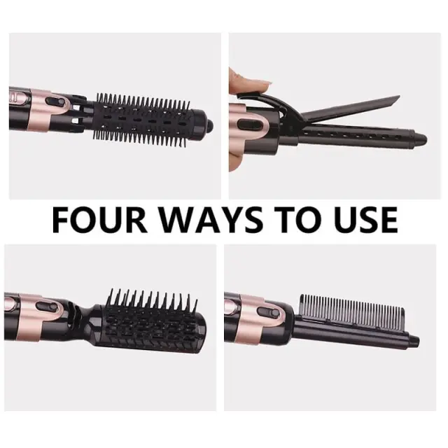 QIAOYANG Ηλεκτρική Βούρτσα Ζεστού Αέρα 4 σε 1 - Professional Hot Air Brush QA-T578 4540 3