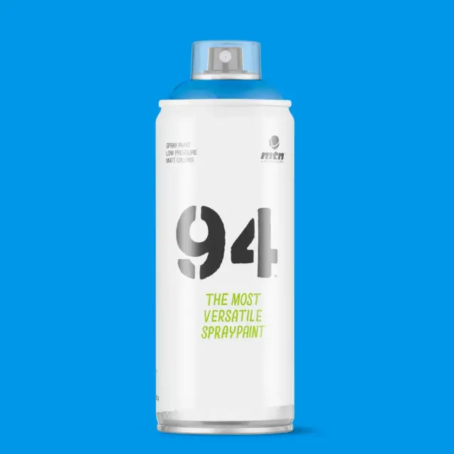 MTN 94 Fluo Spray Paint Neon Blue (9RVF Blue)