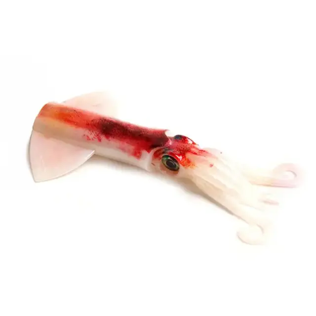 JLC Xipi Evo Body 10–17cm: Ανταλλακτικά Σώματα Σιλικονούχου Καλαμαριού με UV & Glow Εφέ 10cm Real White Glow