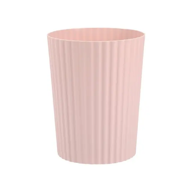 Κάδος απορριμμάτων μπάνιου πλαστικός - Light Pink - 21629