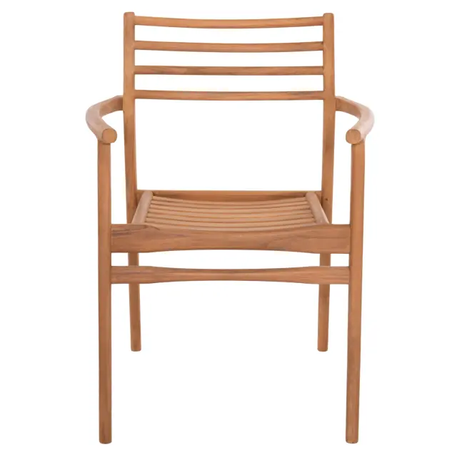 ΠΟΛΥΘΡΟΝΑ FB99936 ΜΑΣΙΦ ΞΥΛΟ TEAK ΣΕ ΦΥΣΙΚΟ 59x60x78,5Υ 3