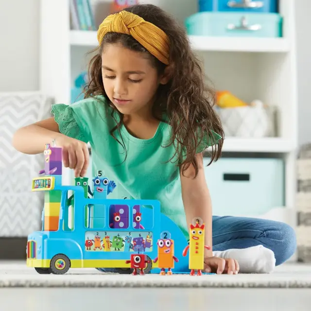 Learning Resources Numberblocks Rainbow Counting Bus (3+ ετών) HM96092-UK 3