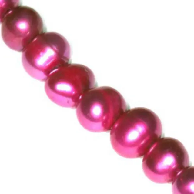 Μαργαριτάρια Γλυκού Νερού (Dyed) Pink 6-7mm