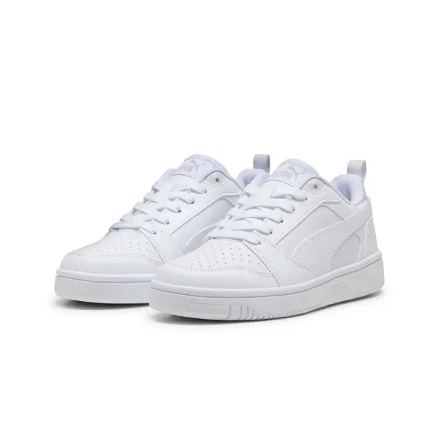 Puma Kids Rebound v6 Lo JR Τριπλό Άσπρο 393833-03 (Puma) - 36 3