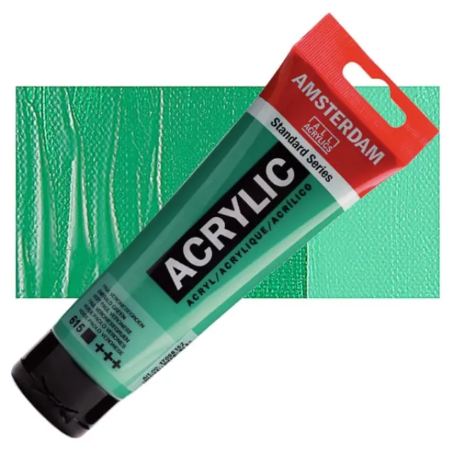 Ακρυλικό Talens Amsterdam 615 Emerald Green - 120ml