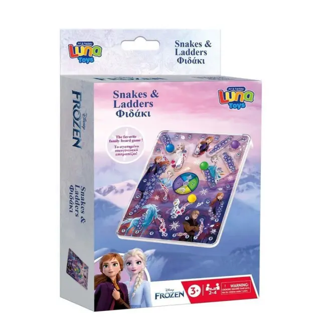 Luna Επιτραπέζιο Παιχνίδι Ταξιδίου Φιδάκι Disney Frozen / 564249 (Διακάκης)