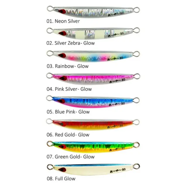 Πλάνος Sea Falcon Tana Aiya Jig 155gr 01. Neon Silver 3