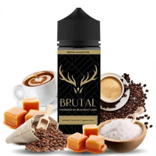 BLACKOUT Flavorshot Brutal Salted Caramel Cappuccino 36ml/120ml