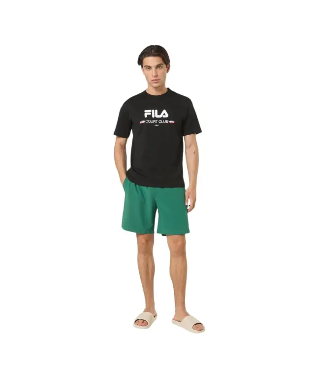 Fila - Ανδρικό T-shirt Doccia FAM1223-80010 Μαύρο 3