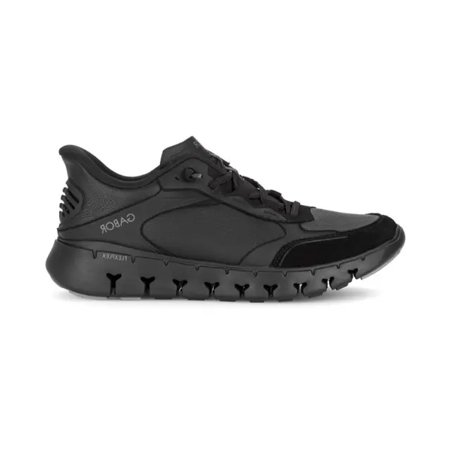 Gabor Sneakers Ανδρικό δέρμα Μαύρο GAB/611011 01-BLACK - 45