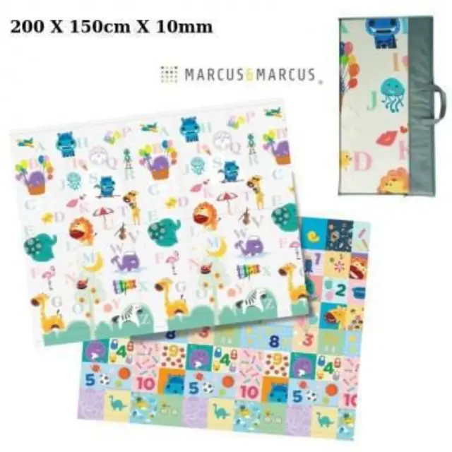 Marcus & Marcus Χαλί Δραστηριοτήτων ABC 200x150x1cm 2 όψεις Αδιάβροχο 2